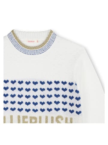 Billieblush Sweter w kolorze białym