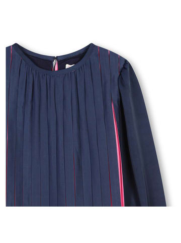 Billieblush Plisseekleid in Dunkelblau/ Pink