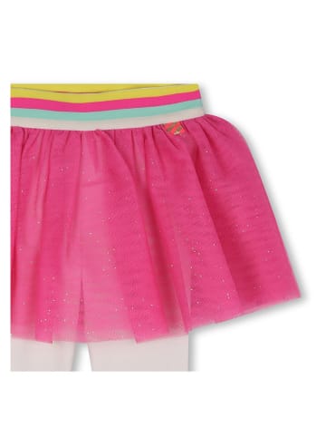 Billieblush Leggings in Weiß/ Pink