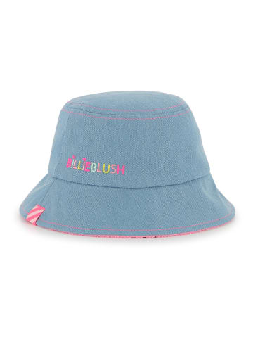 Billieblush Omkeerbare vissershoed lichtblauw/lichtroze