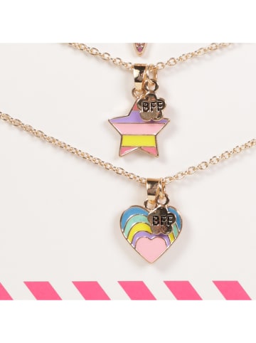 Billieblush 3-delige set: keetingen met hangers goudkleurig