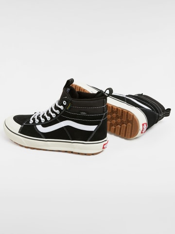 Vans Leder-Sneakers in Schwarz