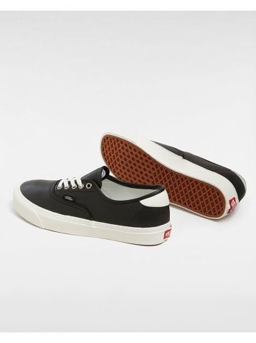Vans Leder-Sneakers in Schwarz