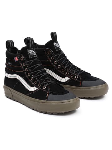 Vans Leren sneakers ''SK8-Hi'' zwart