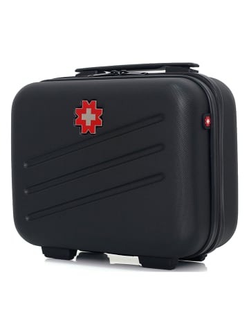 SWISS KOPPER Beautycase "Zurich" zwart - (B)30 x (H)23 x (D)16 cm