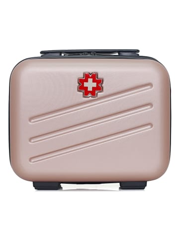 SWISS KOPPER Beautycase "Zurich" in Roségold - (B)30 x (H)23 x (T)16 cm