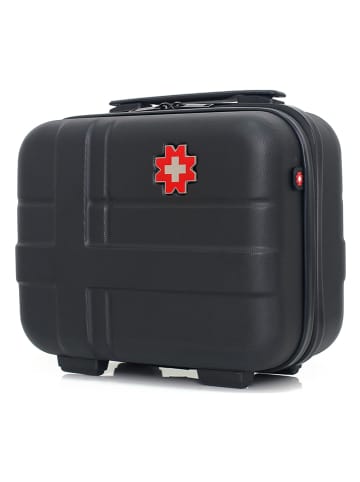 SWISS KOPPER Beautycase "Uster" zwart - (B)30 x (H)23 x (D)16 cm