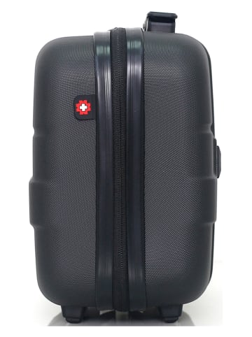 SWISS KOPPER Kosmetyczka "Uster" w kolorze czarnym - 30 x 23 x 16 cm