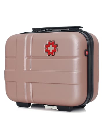 SWISS KOPPER Beautycase "Uster" roségoudkleurig - (B)30 x (H)23 x (D)16 cm