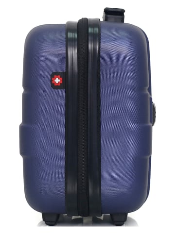 SWISS KOPPER Kosmetyczka "Uster" w kolorze granatowym - 30 x 23 x 16 cm