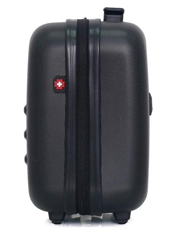 SWISS KOPPER Kosmetyczka "Wil" w kolorze czarnym - 30 x 23 x 16 cm