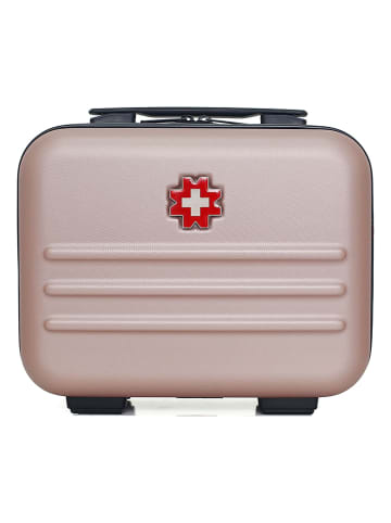 SWISS KOPPER Kosmetyczka "Wil" w kolorze różowozłotym - 30 x 23 x 16 cm