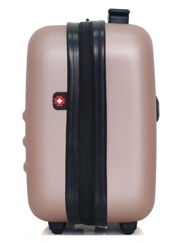 SWISS KOPPER Beautycase "Wil" in Roségold - (B)30 x (H)23 x (T)16 cm