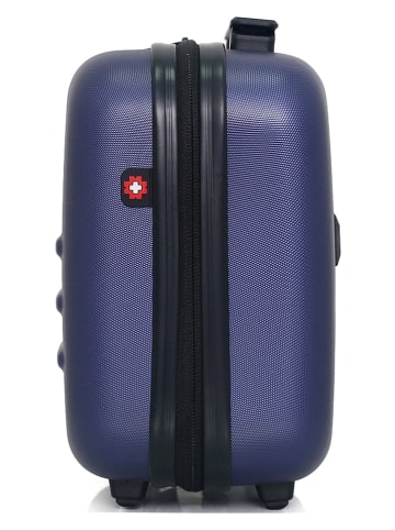 SWISS KOPPER Kosmetyczka "Wil" w kolorze granatowym - 30 x 23 x 16 cm