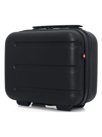 SWISS KOPPER Beautycase "Aigle" zwart - (B)30 x (H)23 x (D)16 cm