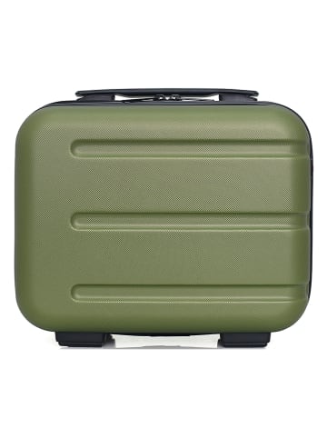 SWISS KOPPER Beautycase "Aigle" kaki - (B)30 x (H)23 x (D)16 cm
