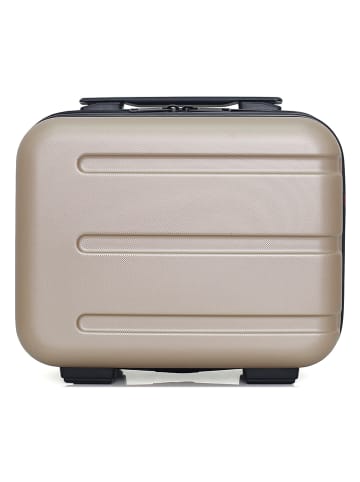 SWISS KOPPER Beautycase "Aigle" in Gold - (B)30 x (H)23 x (T)16 cm