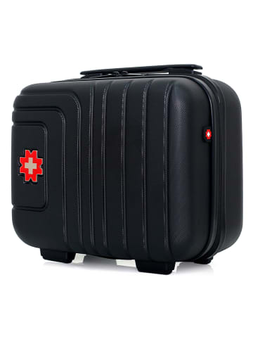 SWISS KOPPER Kosmetyczka "Rüti" w kolorze czarnym - 30 x 23 x 16 cm