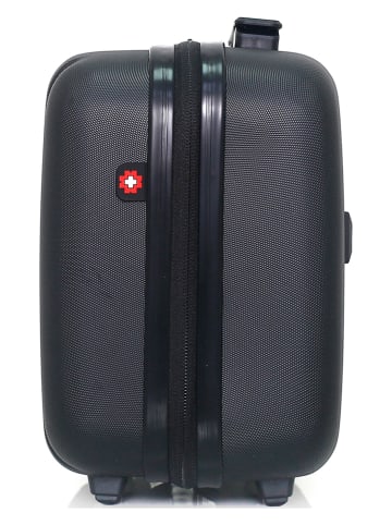 SWISS KOPPER Beautycase "Rüti" in Schwarz - (B)30 x (H)23 x (T)16 cm