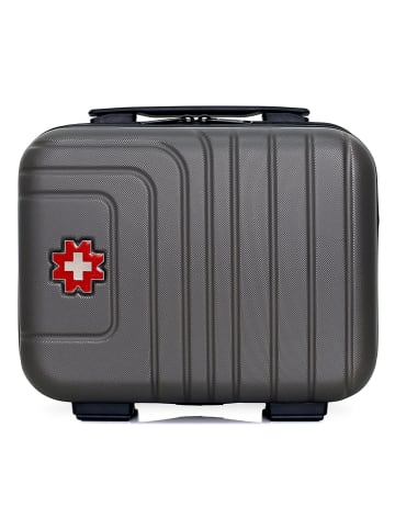 SWISS KOPPER Beautycase "Rüti" grijs - (B)30 x (H)23 x (D)16 cm