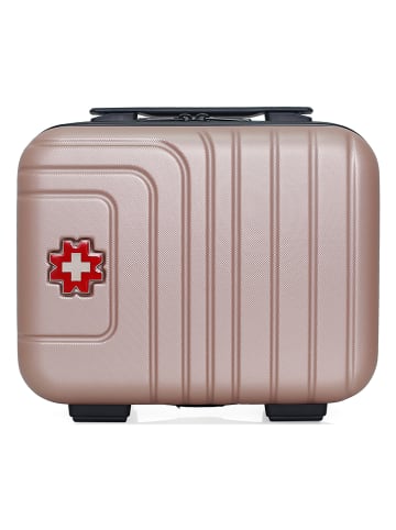 SWISS KOPPER Beautycase "Rüti" roségoudkleurig - (B)30 x (H)23 x (D)16 cm