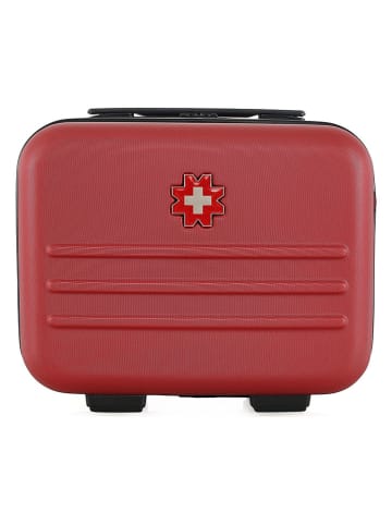SWISS KOPPER Beautycase "Wil" rood - (B)30 x (H)23 x (D)16 cm