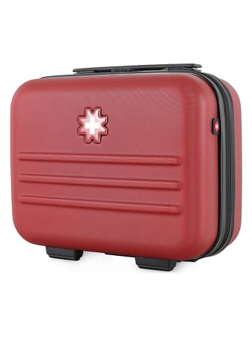 SWISS KOPPER Beautycase "Wil" rood - (B)30 x (H)23 x (D)16 cm