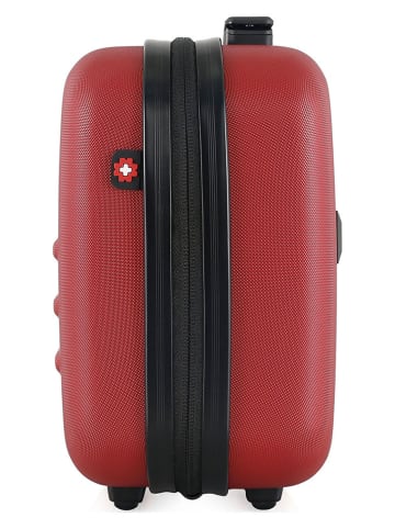 SWISS KOPPER Kosmetyczka "Wil" w kolorze czerwonym - 30 x 23 x 16 cm