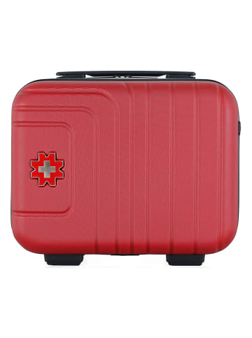 SWISS KOPPER Beautycase "Ruti" rood - (B)30 x (H)23 x (D)16 cm