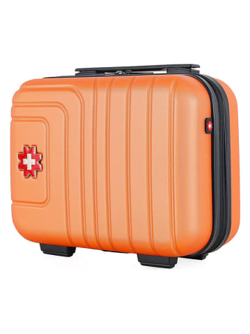SWISS KOPPER Beautycase "Ruti" in Orange - (B)30 x (H)23 x (T)16 cm