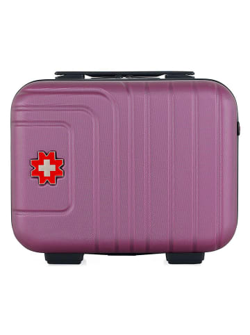 SWISS KOPPER Beautycase "Ruti" paars - (B)30 x (H)23 x (D)16 cm