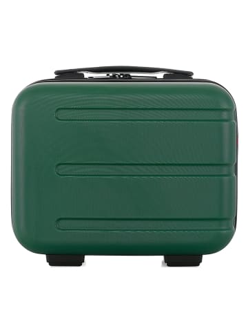 SWISS KOPPER Beautycase "Aigle" groen - (B)30 x (H)23 x (D)16 cm