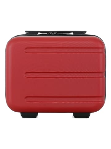 SWISS KOPPER Beautycase "Aigle" rood - (B)30 x (H)23 x (D)16 cm