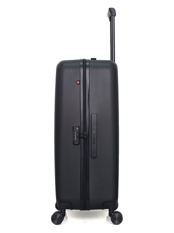 SWISS KOPPER Hardcase-trolley "Zurich" zwart - (B)47 x (H)75 x (D)29 cm