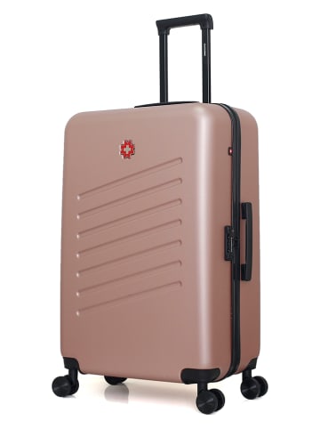 SWISS KOPPER Hardcase-trolley "Zurich" roségoudkleurig - (B)47 x (H)75 x (D)29 cm