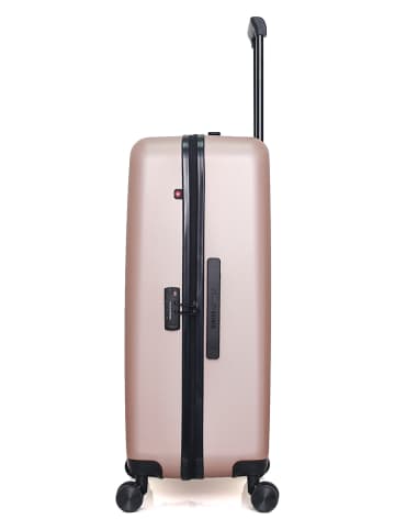 SWISS KOPPER Hardcase-Trolley "Zurich" in Roségold - (B)47 x (H)75 x (T)29 cm