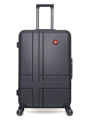 SWISS KOPPER Walizka "Uster" w kolorze czarnym - 47 x 75 x 29 cm