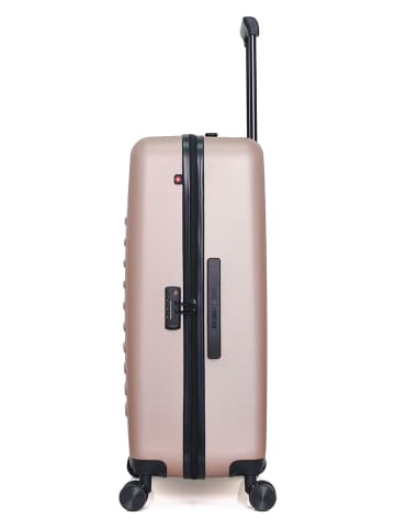SWISS KOPPER Hardcase-trolley "Wil" roségoudkleurig - (B)47 x (H)75 x (D)29 cm