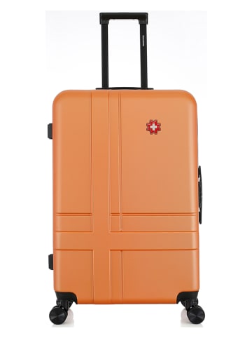 SWISS KOPPER Hardcase-trolley "Uster" oranje - (B)47 x (H)75 x (D)29 cm