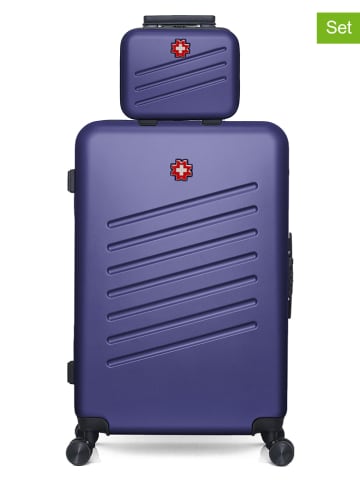 SWISS KOPPER 2-częściowy zestaw "Zurich" w kolorze granatowym