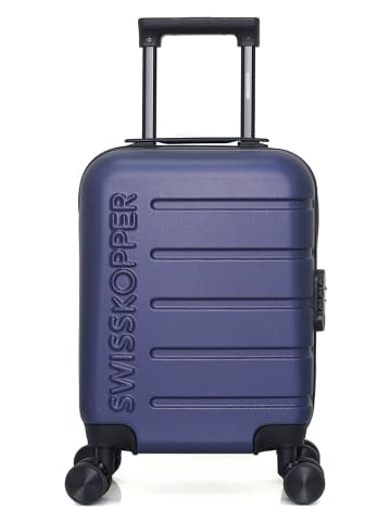 SWISS KOPPER Hardcase-trolley "Aigle" donkerblauw - (B)32 x (H)42 x (D)20 cm
