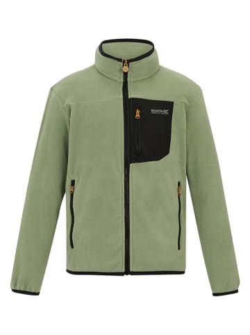 Regatta Kurtka polarowa "Frankie" w kolorze zielonym