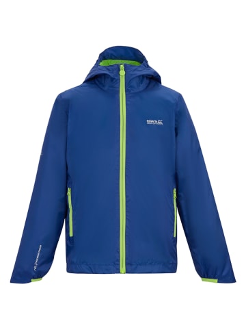 Regatta Kurtka przeciwdeszczowa "Lever" w kolorze granatowym