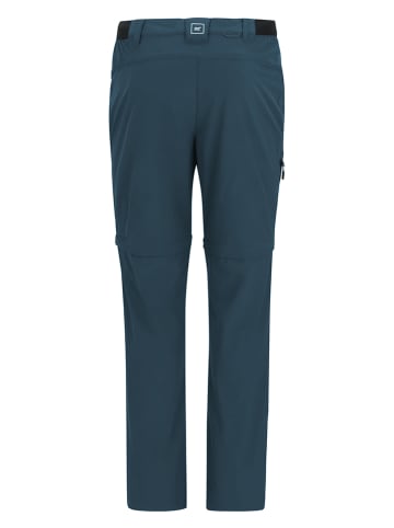 Regatta Spodnie funkcyjne Zipp-Off "Travel Light" w kolorze granatowym