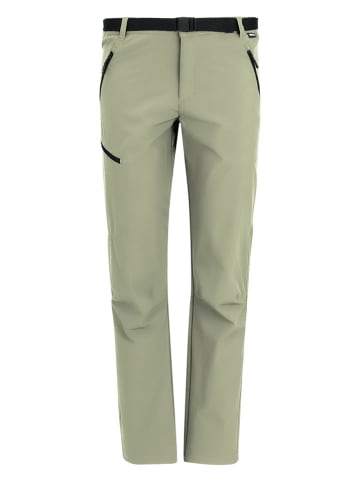 Regatta Spodnie trekkingowe "Xert Stretch" w kolorze zielonym
