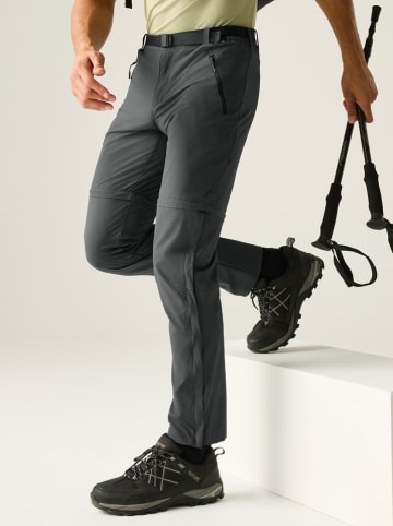 Regatta Zipp-Off-Trekkinghose "Xert Stretch" in Anthrazit