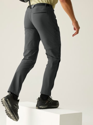 Regatta Zipp-Off-Trekkinghose "Xert Stretch" in Anthrazit