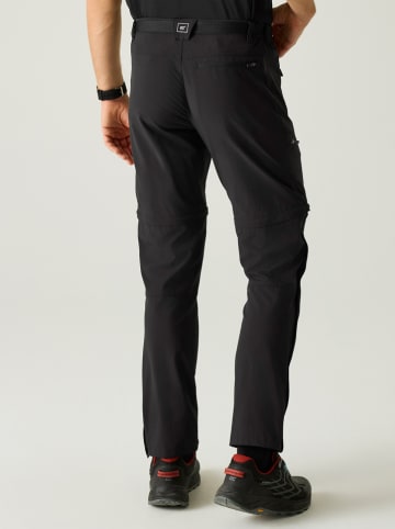 Regatta Zipp-Off-Trekkinghose "Xert Stretch" in Schwarz