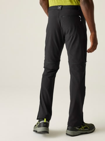 Regatta Zipp-Off-Trekkinghose "Mountain" in Schwarz