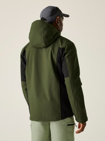 Regatta Kurtka przeciwdeszczowa "Birchdale II" w kolorze khaki